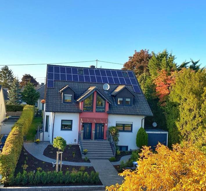Ferienwohnung für 4 Personen, mit Balkon und Terrasse sowie Ausblick in Trier