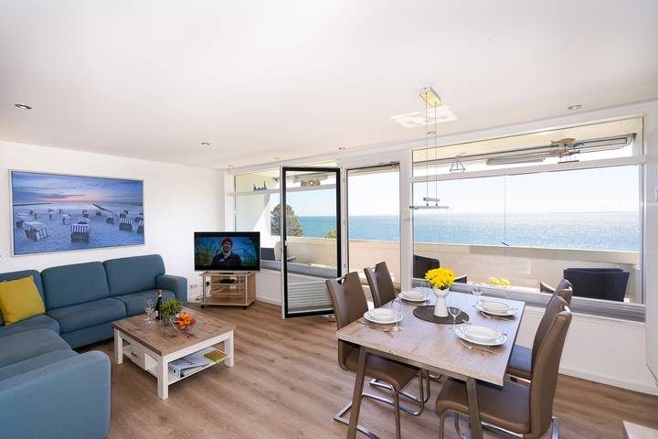 Ferienwohnung für 4 Personen, mit Balkon und Ausblick, kinderfreundlich in Sierksdorf