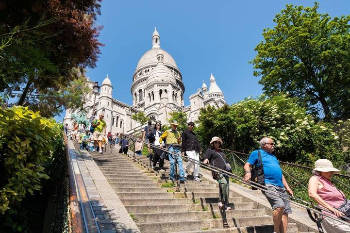 Gîte pour 6 personnes, avec balcon et vue, animaux acceptés dans Basilique du Sacre Coeur - 3