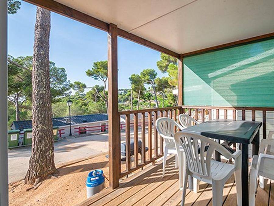 Camping Le Ried   - Mobilhome 4 personnes - Classic | 2 Ch. | 4 Pers. | Terrasse simple in Boofzheim, Région de Sélestat-Erstein