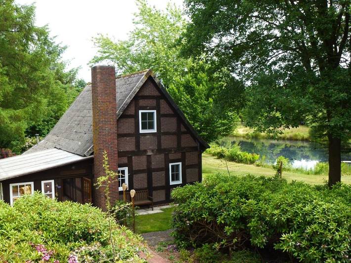 Ferienhaus für 4 Personen, mit Terrasse und Sauna sowie Ausblick