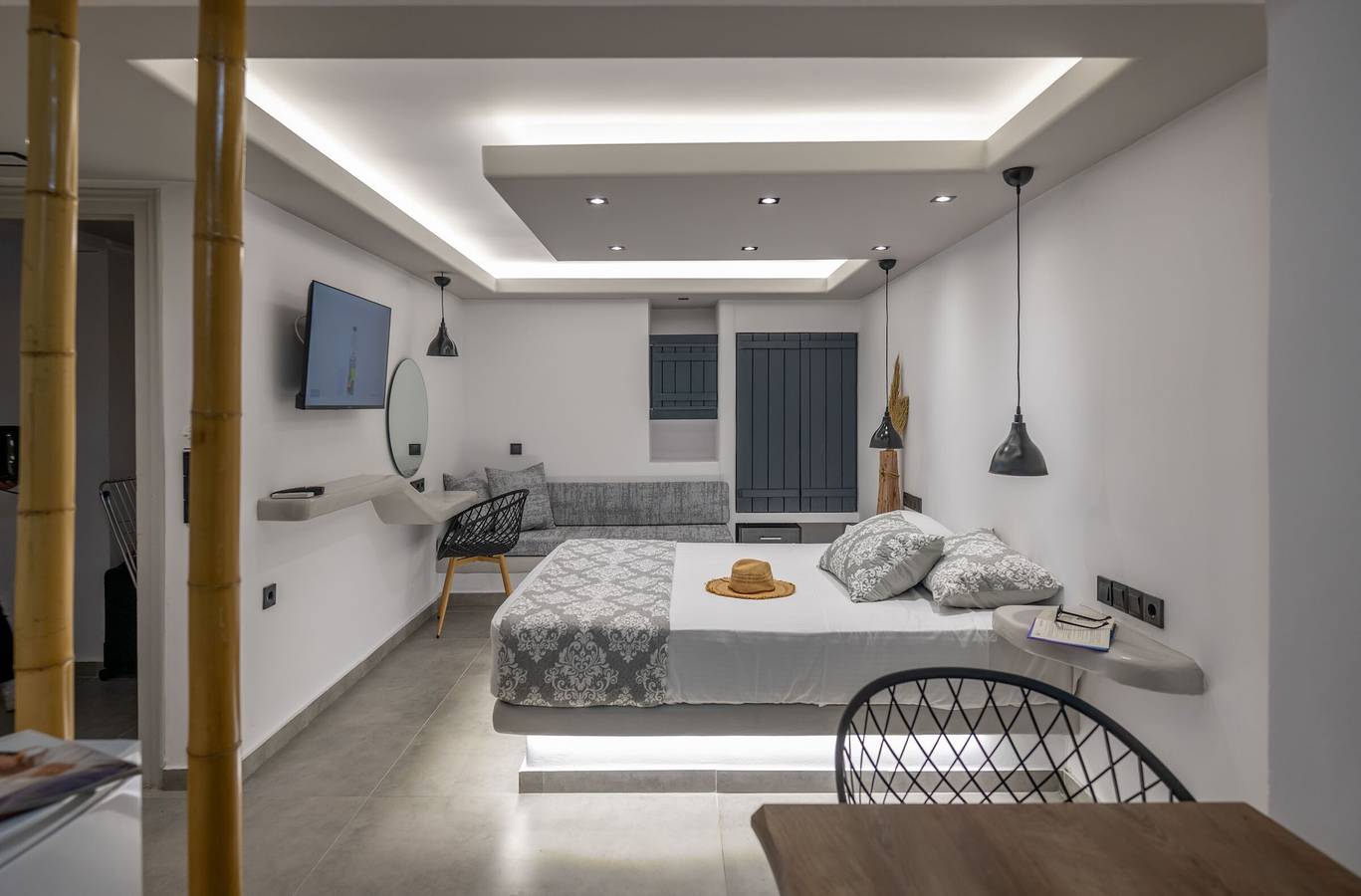 Appartement entier, Appartement "Comfort Living" avec jardin partagé, Wi-Fi et climatisation in Naxos Ville, Cyclades