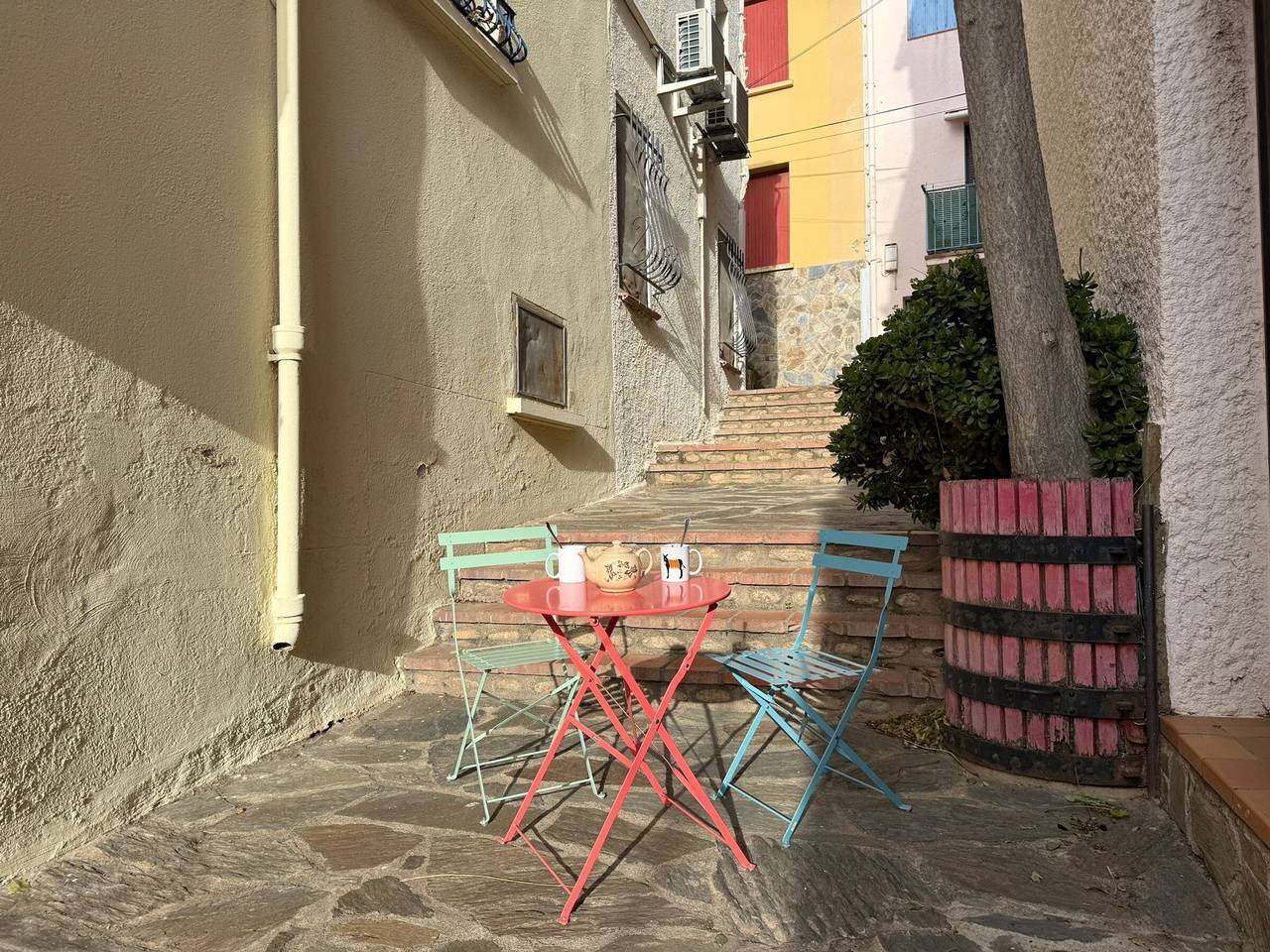 Charmante Wohnung für 4 Pers im Stadtzentrum, nahe Strand in La Côte Vermeille, Banyuls-sur-Mer
