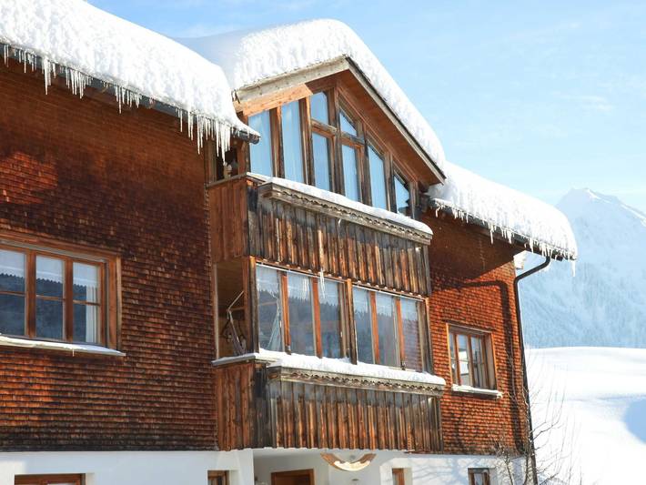 Ganze Ferienwohnung, Appartements Haus Monika - Wohnung Zitterklapfen in Bregenzerwald (Vorarlberg), Au