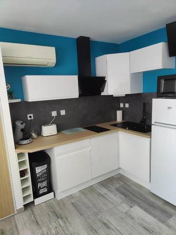 Gîte pour 2 personnes, avec terrasse et vue dans Port De Saint Cyprien