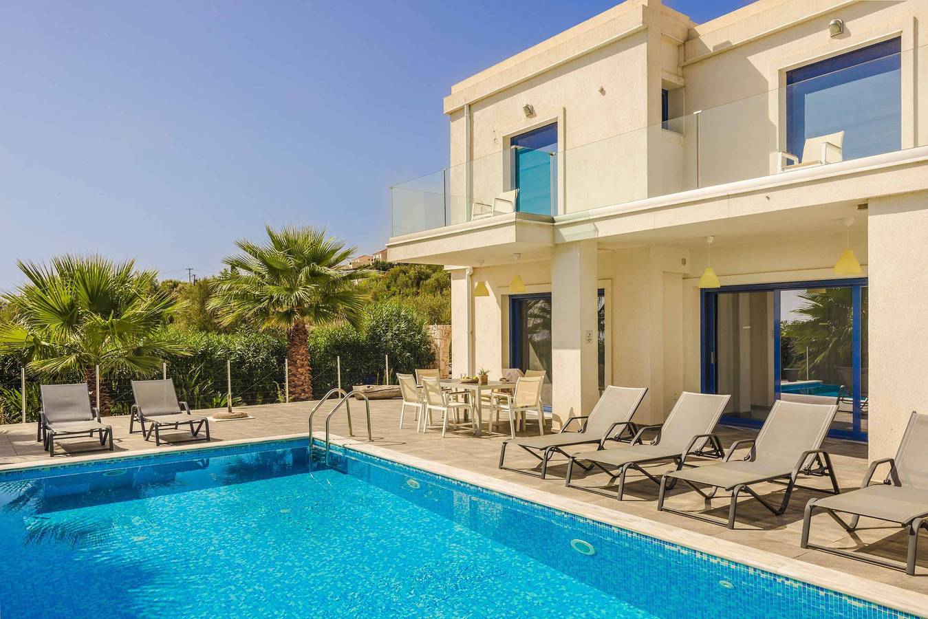 Villa für 7 Personen mit Terrasse in Skala, Kefalonia