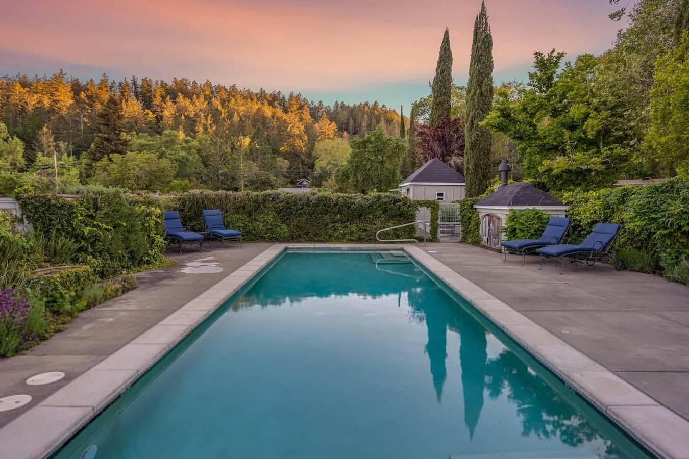 French Provencal Chateau in the Heart of Napa in North Coast