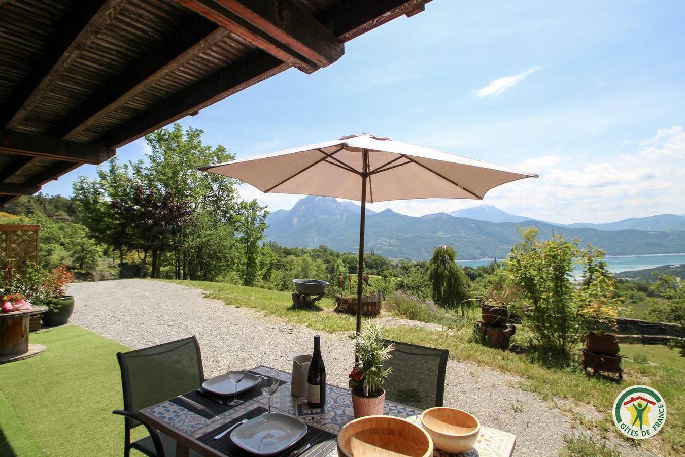 Gîte für 2 Personen mit Garten in Prunières, Nationalpark Écrins