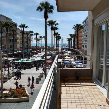 Cottage pour 5 personnes, avec balcon dans Canet-Plage