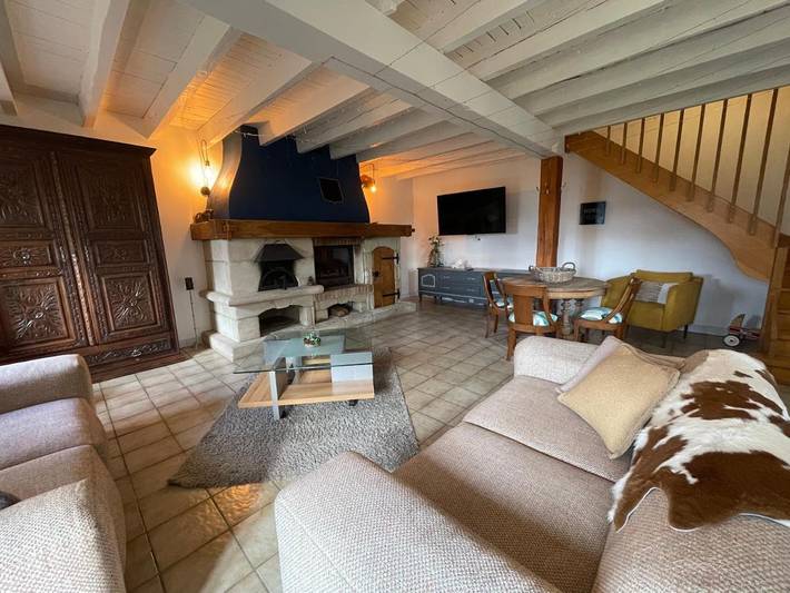 Location de vacances pour 8 personnes, avec vue et jardin dans Ville-sous-Anjou - 2