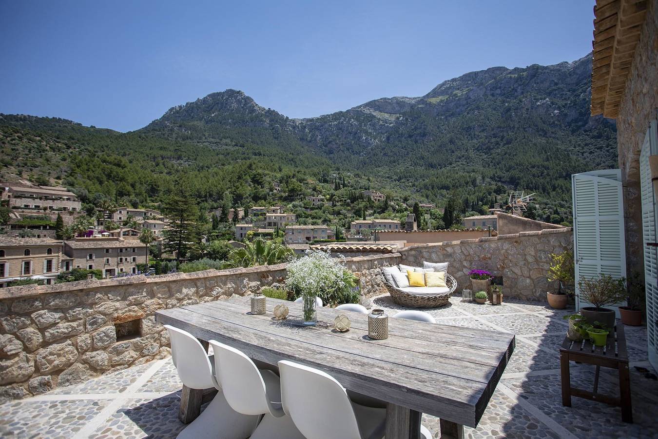 Villa für 8 Personen mit Balkon in es Clot, Deià