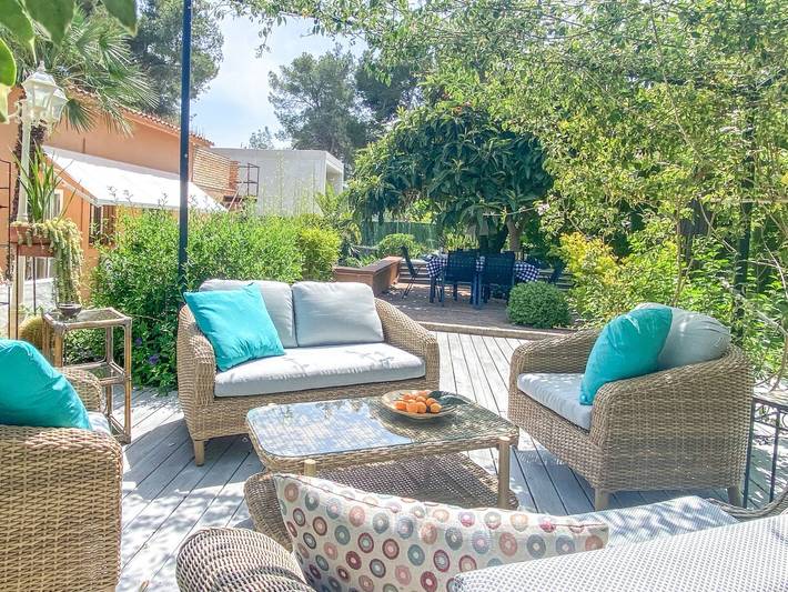 Holiday Home 'California Relax Near Sitges' with Private Pool, Wi-Fi & Air Conditioning in Canyelles (Barcelona), Garraf