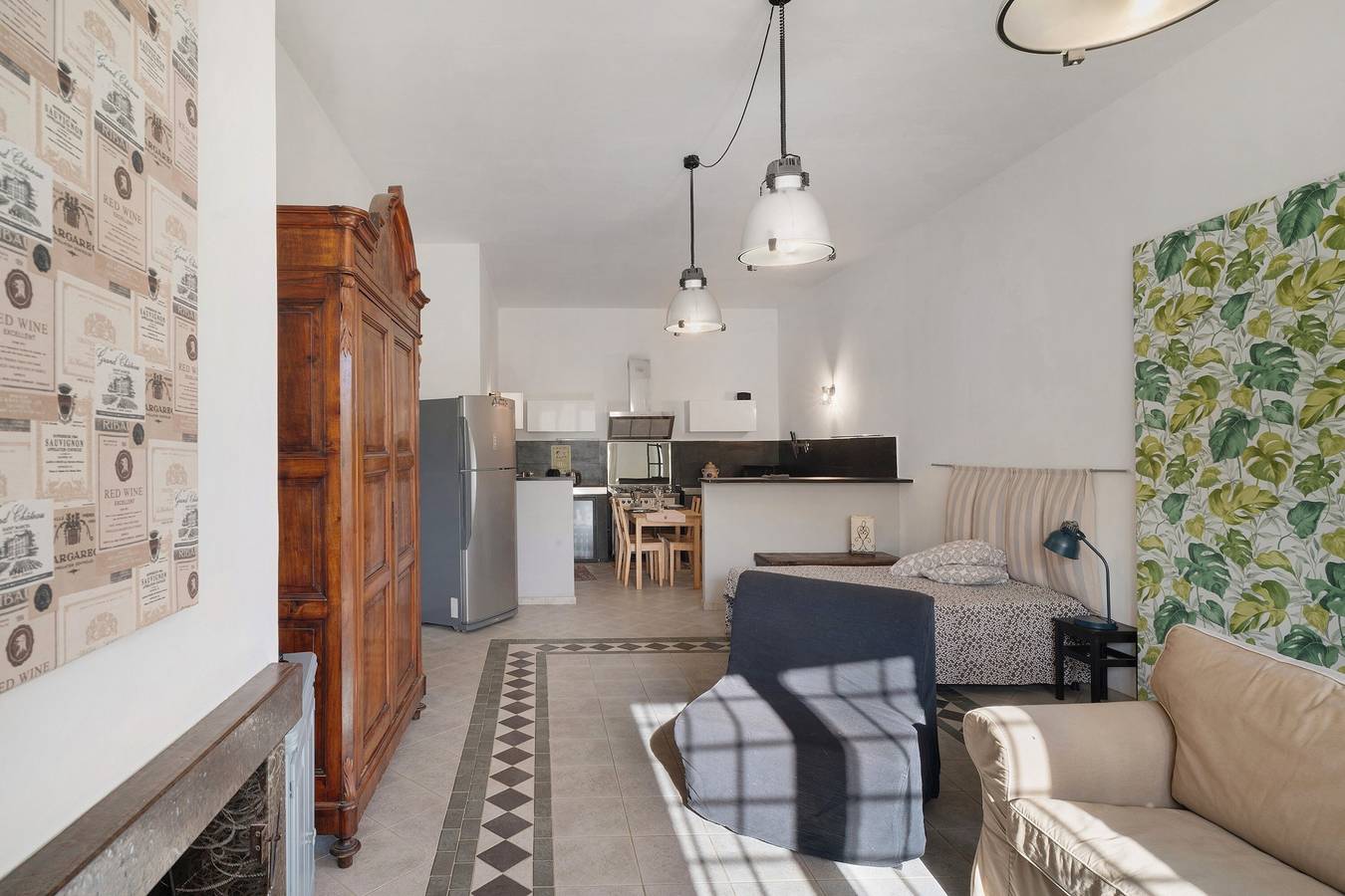 Studio entier, Studio 'Da Linda' avec vue sur les montagnes et Wi-Fi in Cisano sul Neva, Riviera di Ponente