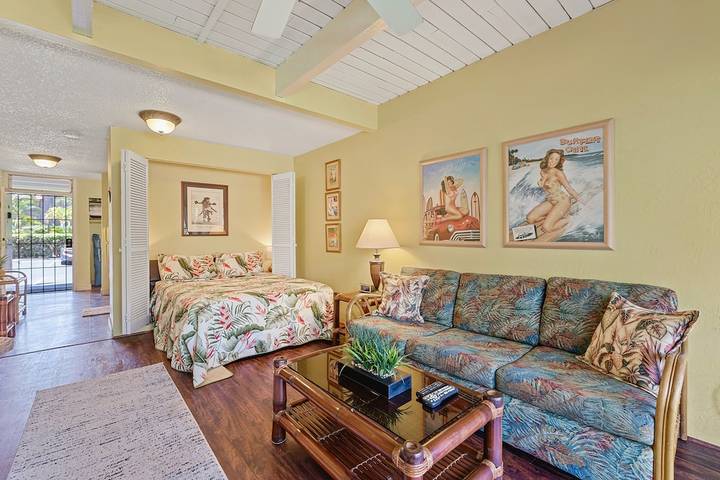 Bungalow für 2 Personen, mit Garten und Balkon sowie Pool und Whirlpool auf Maui