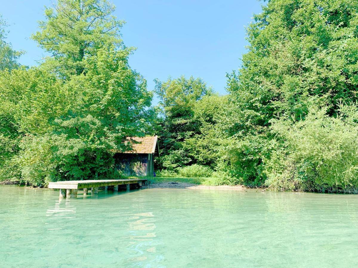 Geheel appartement, Chalet Attersee - ganzes Ferienhaus, Seeblick, Kamin, Sauna in Nußdorf am Attersee, Bezirk Vöcklabruck