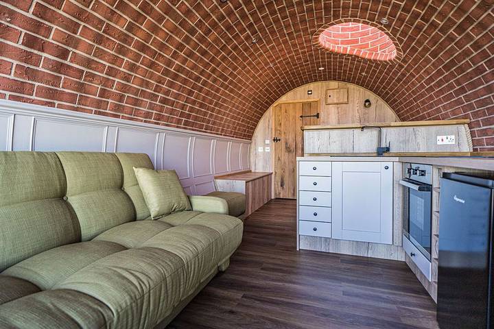 Glamping für 4 Personen, mit Garten und Ausblick in Großbritannien - 3