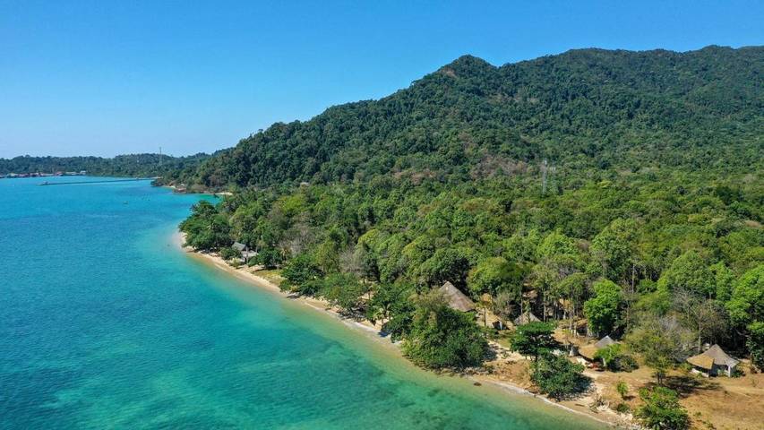 Cottage pour 3 personnes, avec jardin et terrasse dans Koh Chang