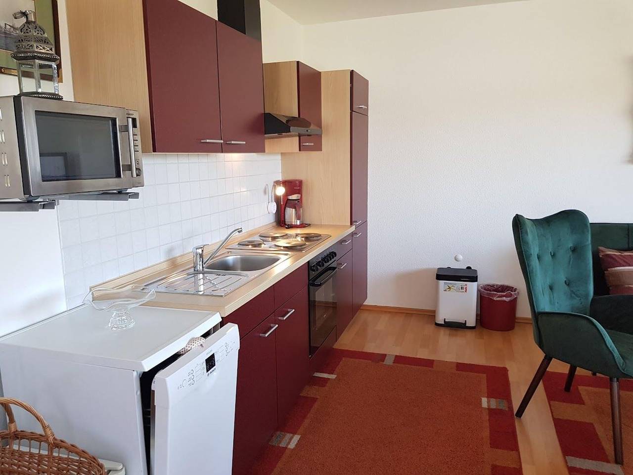 Ganze Ferienwohnung, Ferienwohnung am See - 2 Raum Ferienwohnung mit Seeblick in Seedorf (Sellin), Sellin