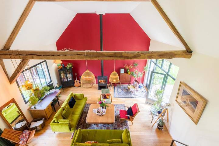 Location de vacances pour 11 personnes, avec vue et jardin, adapté aux familles à Triguères - 3