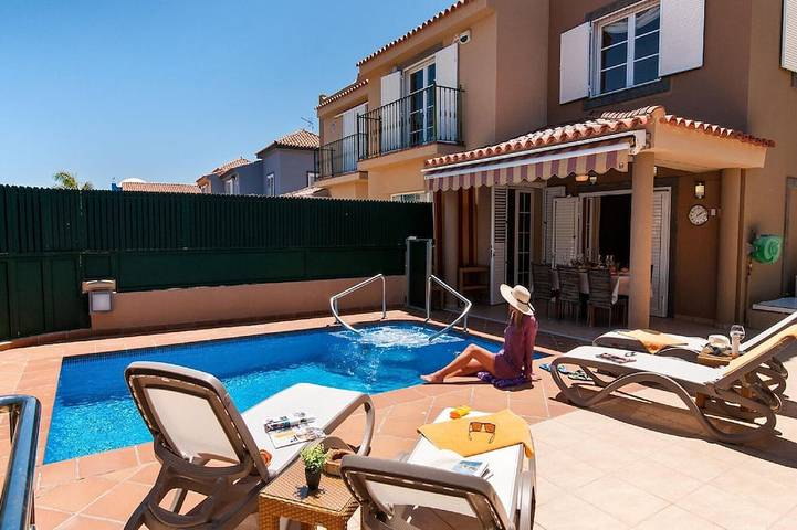 Chalet para 8 personas, con balcón y jardín - 1