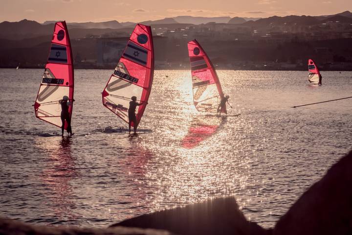 Gîte pour 6 personnes, avec piscine et balcon à Eilat - 4