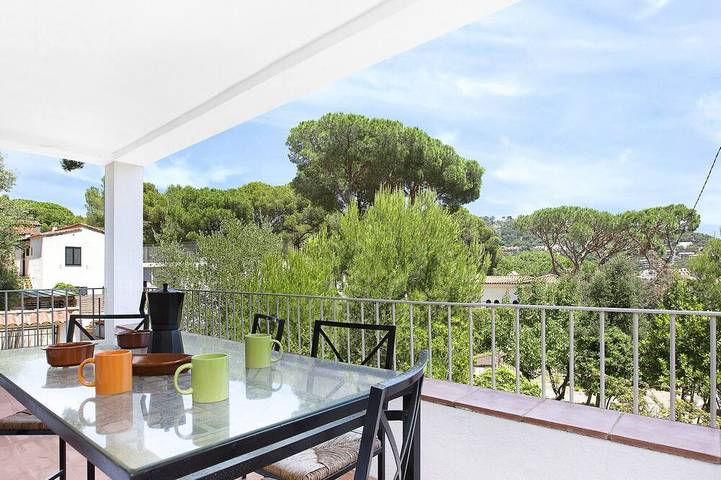 Location de vacances pour 8 personnes, avec terrasse à Llafranc