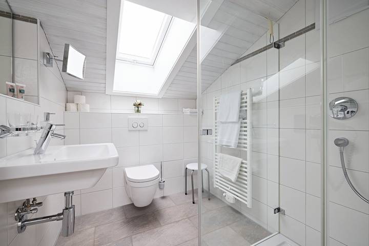 Pension für 2 Personen, mit Ausblick und Sauna sowie Balkon und Garten in Oberstdorf - 4