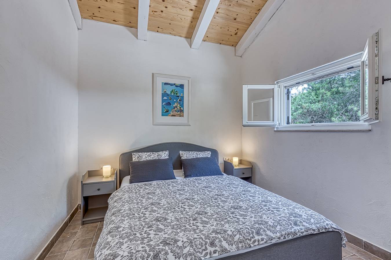 Eco House Casa Grigia Zabodarski beach in Cunski, Kvarner Inseln