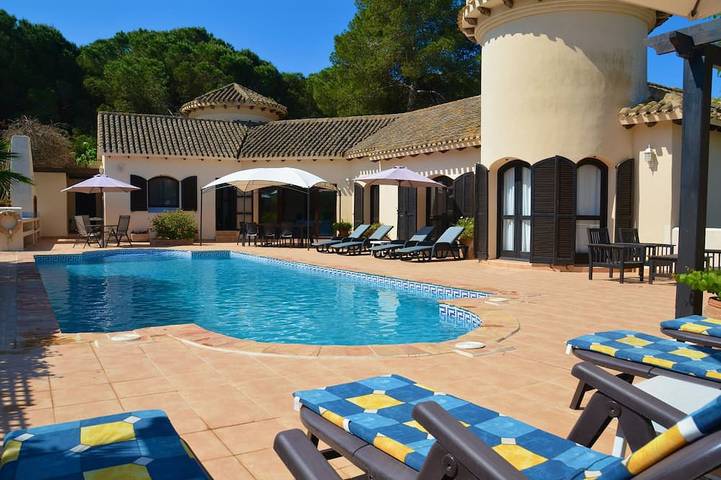 Villa för 14 Personer, med trädgård och balkong, med husdjur i Mar Menor