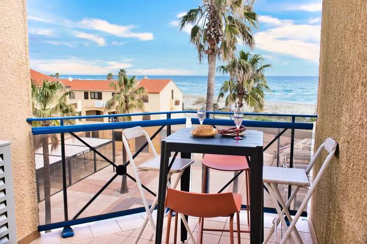 Appartement de vacances pour 4 personnes, avec balcon et vue