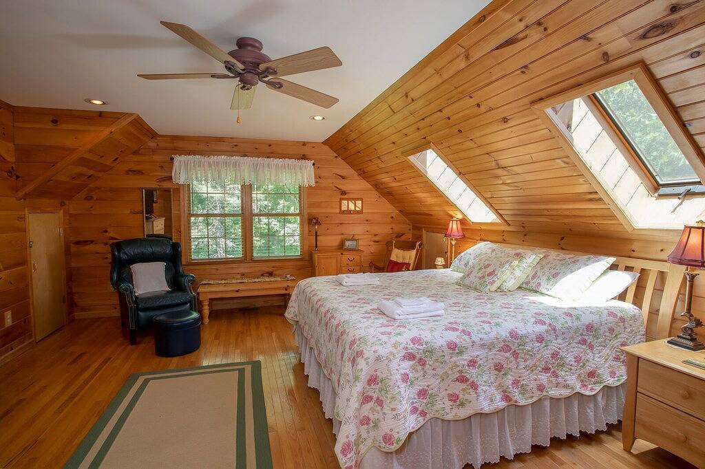 Cabin with Views & River Access in Valle Crucis, Watauga County