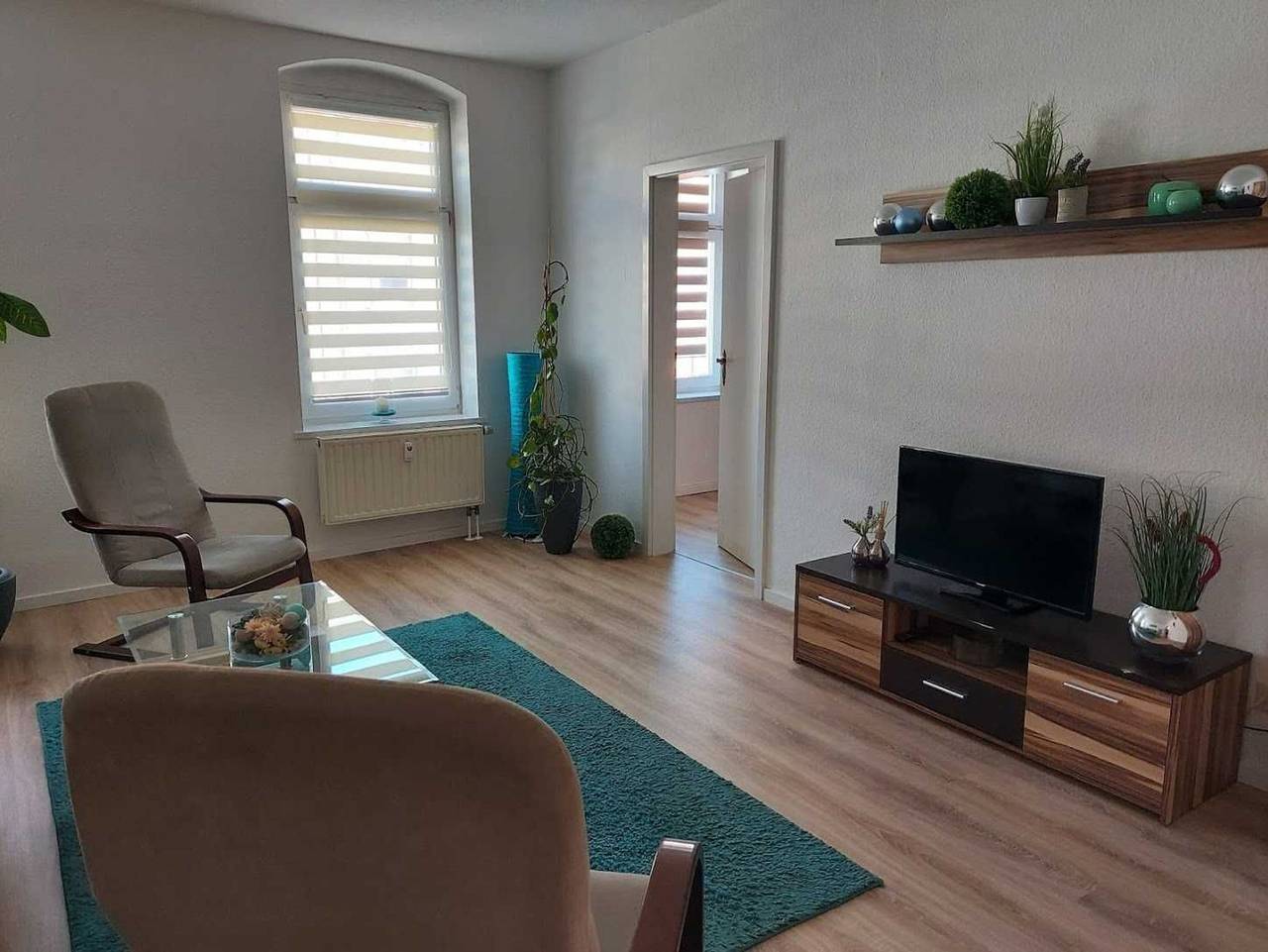 Ganze Ferienwohnung, Ferienwohnungen in Chemnitz - Ferienwohnung 2 Blau in Chemnitz, Chemnitz und Umgebung