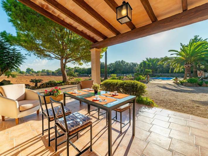 Finca für 6 Personen, mit Terrasse und Garten in Porreres - 3