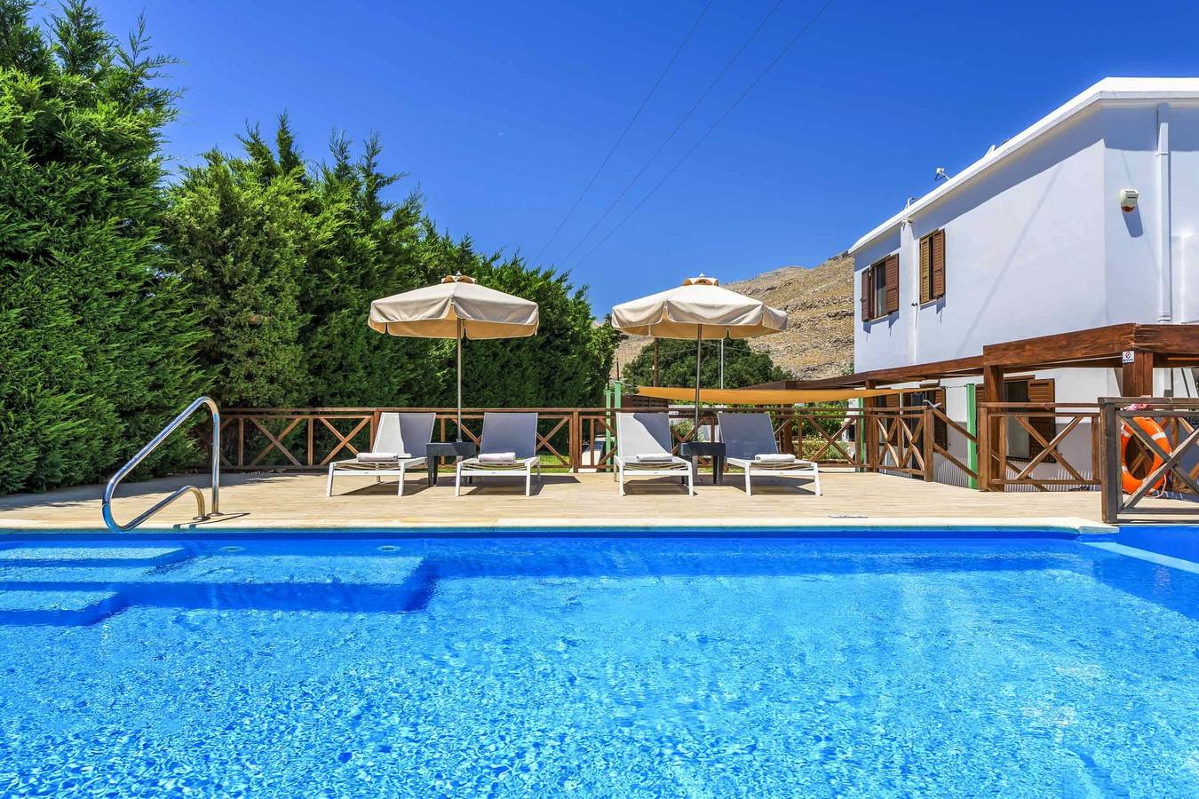 Villa für 4 Personen mit Balkon in Lindos, Rhodos