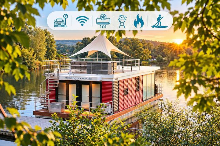Vakantiehuis voor 5 personen, with Terras and Uitzicht op het meer as well as Uitzicht in Weserbergland
