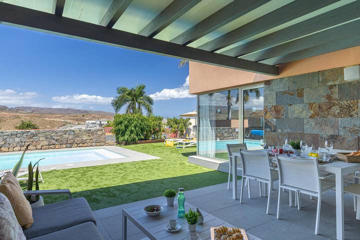 Casa rural para 4 personas, con terraza y jardín, Se admiten mascotas en Salobre - 3