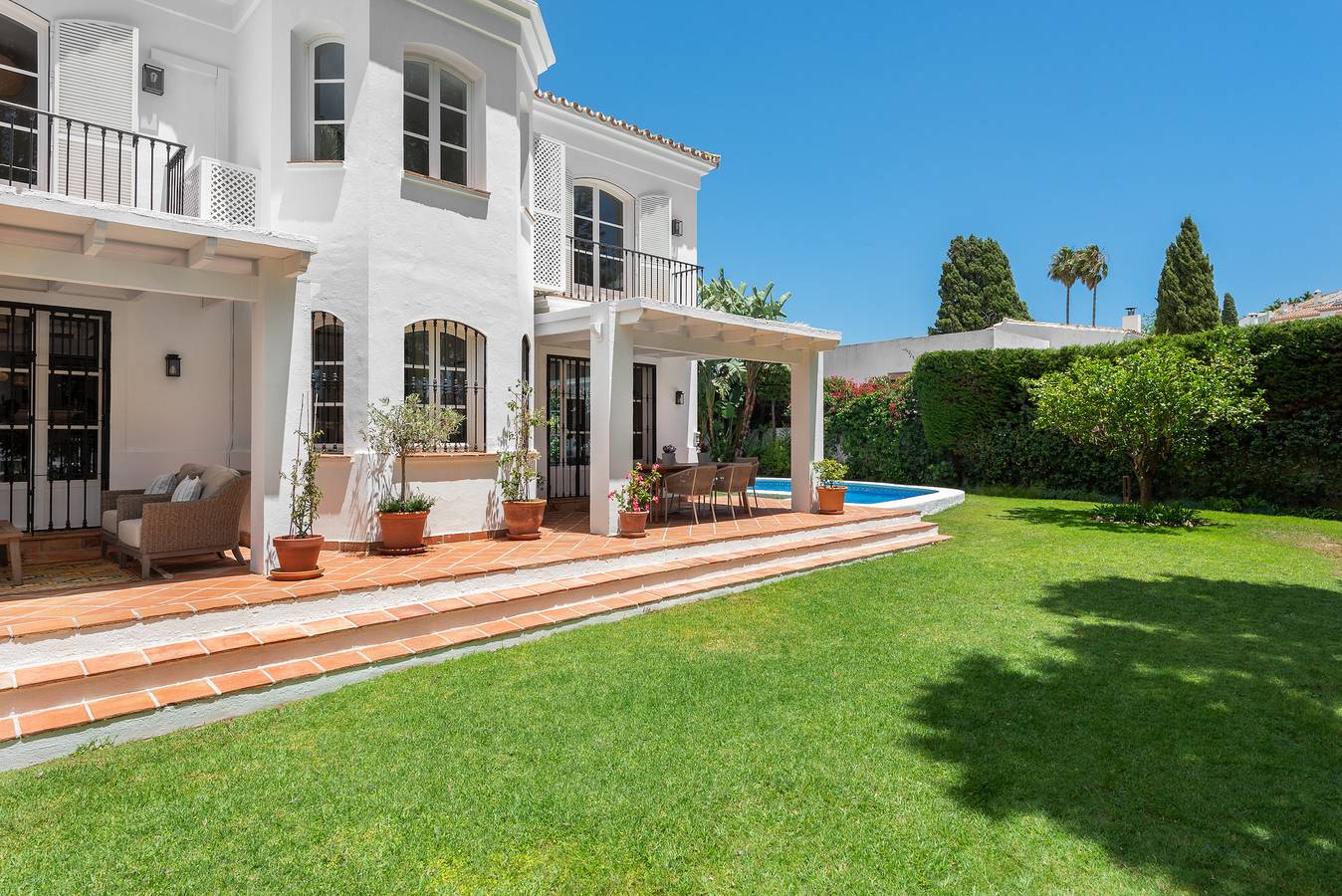 Villa für 6 Personen mit Garten in San Pedro de Alcántara, Marbella