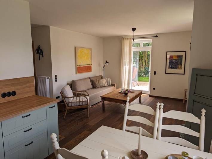 Ferienwohnung für 2 Personen, mit Terrasse und Garten sowie Ausblick in Greven - 2
