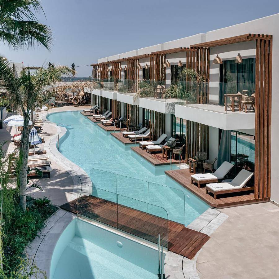 Galazio Beach Resort in Analipsi, Region Heraklion
