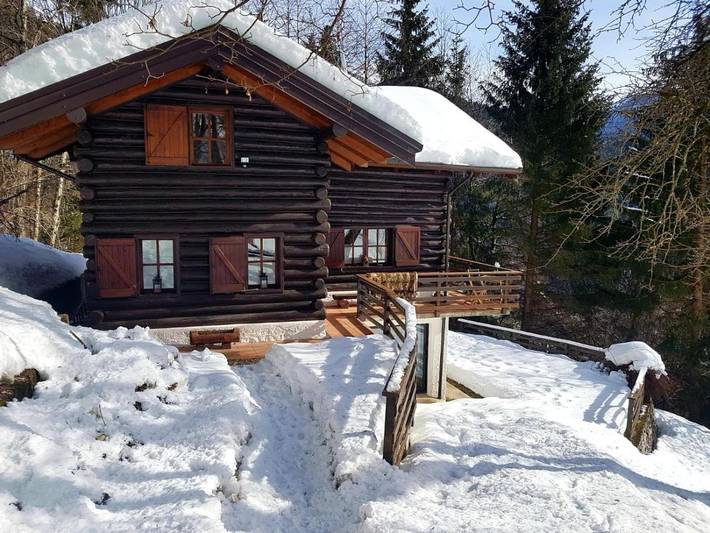 Chalet per 8 persone, con Balcone e Terrazza nonché Giardino e Panorama in Friuli-Venezia Giulia