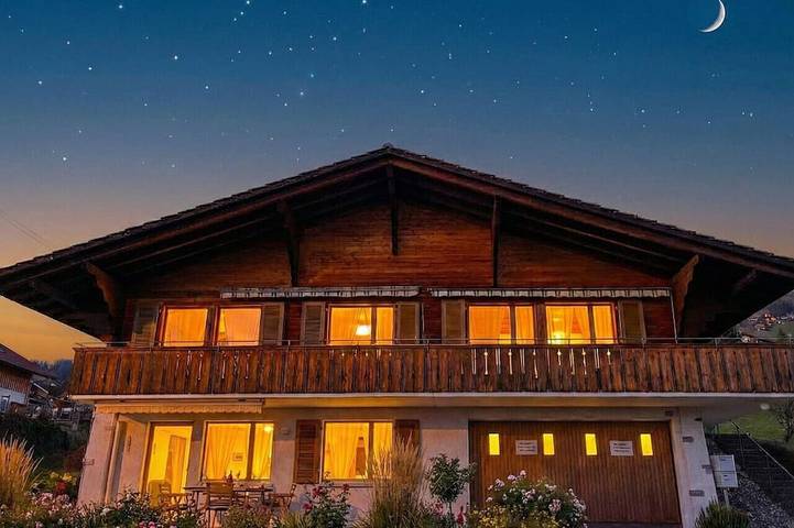 Chalet voor 10 personen, met balkon en tuin - 1