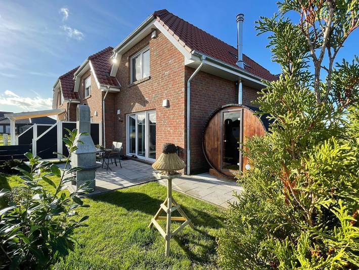 Ferienhaus für 4 Personen, mit Terrasse und Garten sowie Sauna in Hohenkirchen (Wangerland)