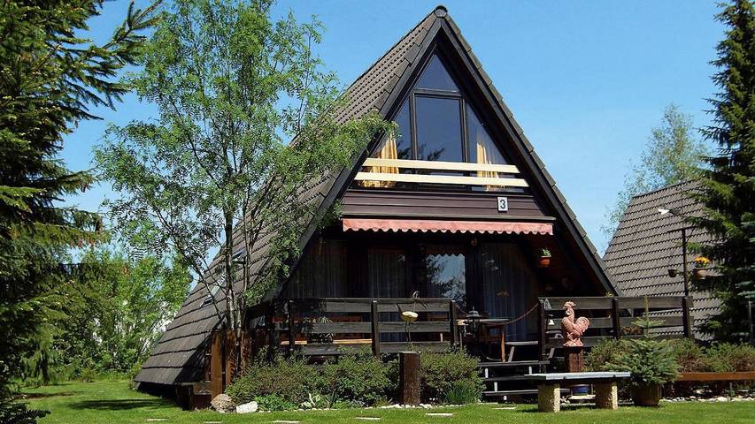 Ferienhaus für 5 Personen, mit Terrasse und Garten, mit Haustier - 1