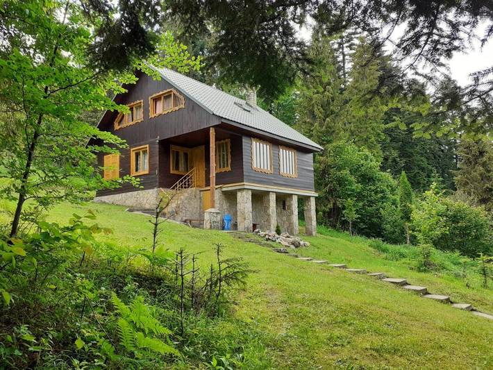 Chalet für 13 Personen, mit Terrasse und Garten sowie Ausblick in der Slowakei - 3