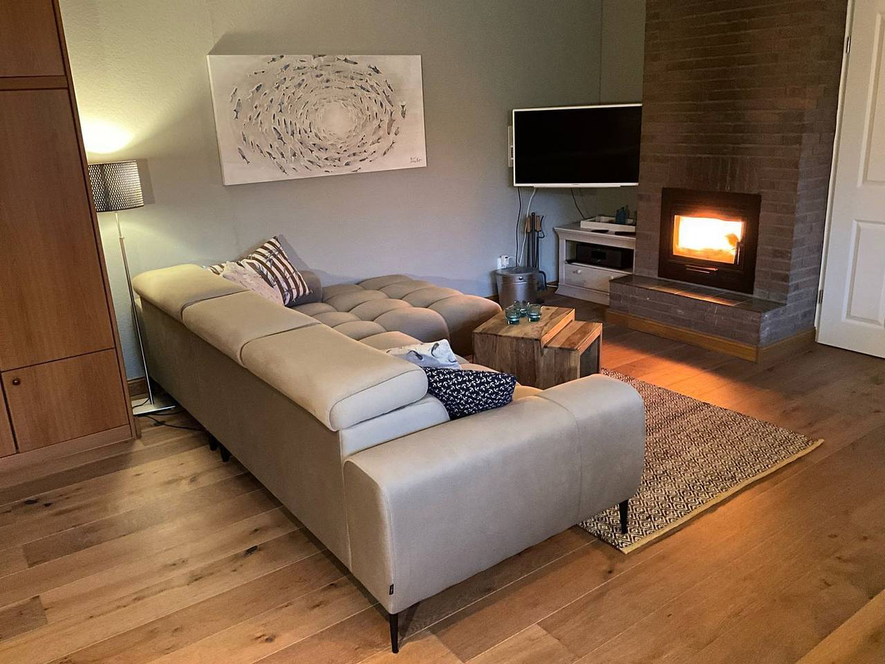 Ganze Wohnung, Ferienwohnung Ofenfeuer in St. Peter-Bad, St. Peter-Ording