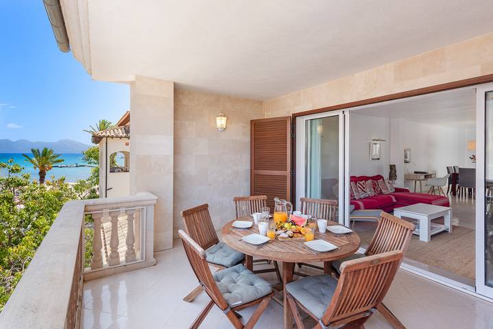 Apartment for 6 people, with balcony in Port de Pollença