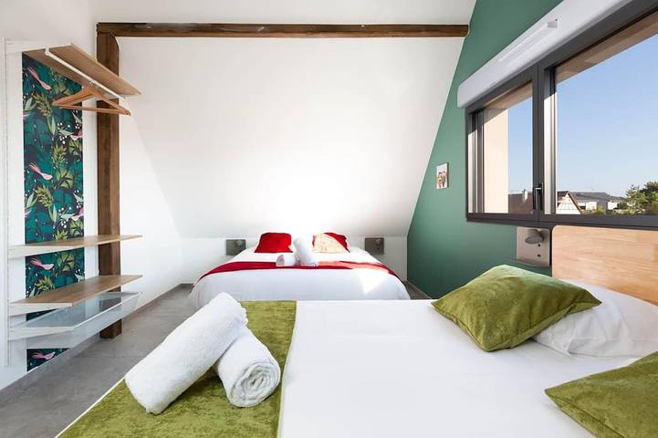 Location de vacances pour 12 personnes, avec jacuzzi et sauna, animaux acceptés à Ittenheim - 3