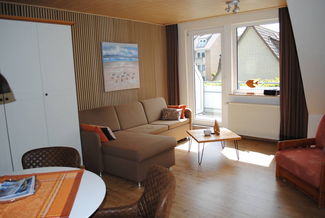 Ganze Ferienwohnung, Haus Dahl - 2-Raum-Fewo 015/104 in Hauptstrand Büsum, Dithmarschen