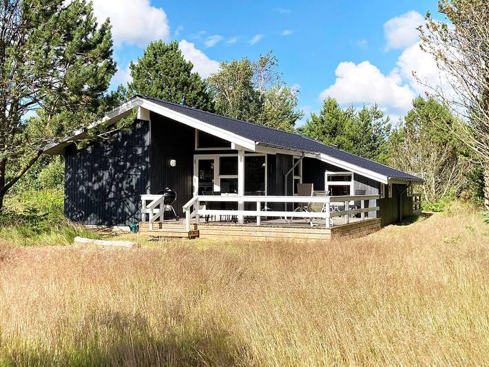 Ferienhaus für 6 Personen, mit Whirlpool und Terrasse sowie Sauna in Aalbæk
