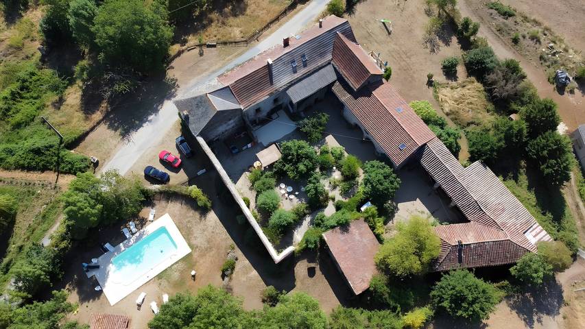 Familienparadies: Traditionelles Gîte mit privatem Pool in Le Ségur, Albi und Umgebung